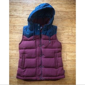 RARE Patagonia Women’s Bivy Down Hooded Vest